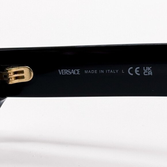 NEW VE4487 GB1/87 VERSACE SUNGLASSES BLACK EYEWEAR - Picture 9 of 10
